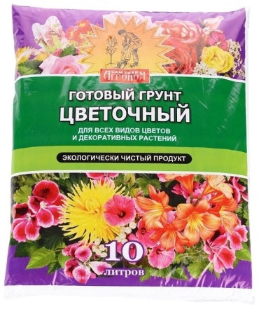 Грунт САМ СЕБЕ АГРОНОМ Цветочный 10 л 4 кг