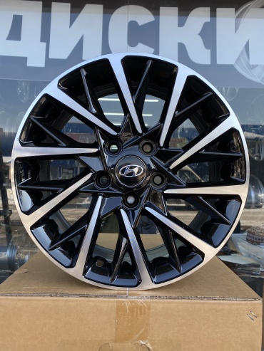 Anther 0241 6.5x16/5x114.3 D67 ET45 4 диска черный, серебристый