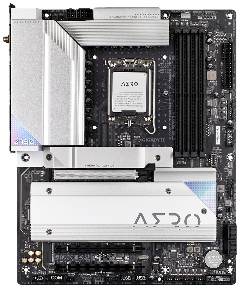 Купить Материнская плата GIGABYTE Z790 AERO G в кредит в Алматы – Kaspi ...