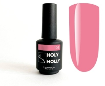 Holy Molly гель-лак Основная коллекция 103 розовый глянцевое 11 мл