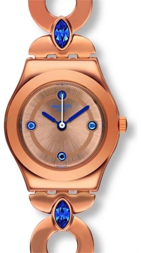 Кварцевые Swatch Goldenlinkings YSG148G сталь