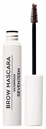 Seventeen тушь для бровей водостойкая BROW MASCARA 03 каштановый 5 мл