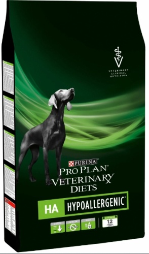 PRO PLAN Veterinary Diets HA Hypoallergenic при аллергии 3 кг