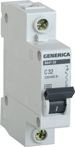 GENERICA ВА47-29 1ф 32А 12/144
