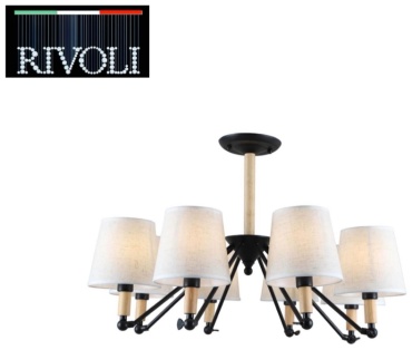 Люстра подвесная Rivoli Е14, кол-во ламп: 8 шт