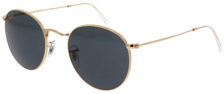 Ray-Ban круглые однотонные