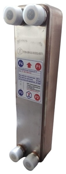 Теплообменник ТТ20-18Н-3,0 (3/4")