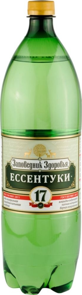 Купить Заповедник Здоровья лечебно-столовая Ессентуки №17 газированная ...
