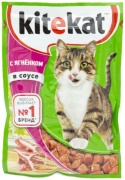 Kitekat кусочки в соусе ягненок 85 г 1 шт