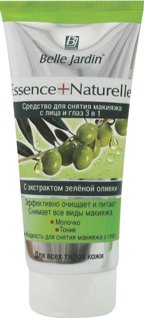 Belle Jardin Essence + Naturelle с экстрактом зеленой оливки молочко для снятия макияжа 200 мл