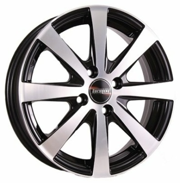 Tech-Line 534 5.5x15/4x100 D54.1 ET45 4 диска черный