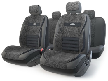 AUTOPROFI чехлы универсальные Multi Comfort MLT-1105GV BK/BK черный