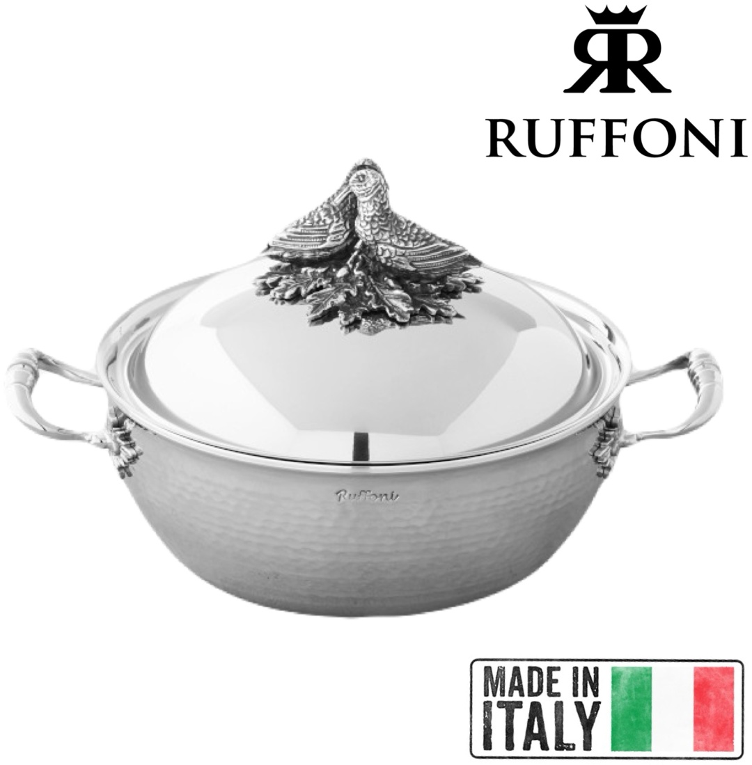 Кастрюля 4 л, RUFFONI Italy Opus Prima 3-Ply сталь