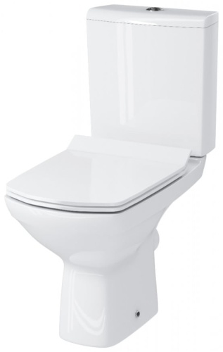 Cersanit унитаз Carina Clean On 011 3/5 DPL EO slim, санфарфор