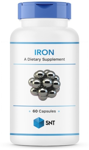 SNT Iron Железо капсулы 36 мг, 60 шт