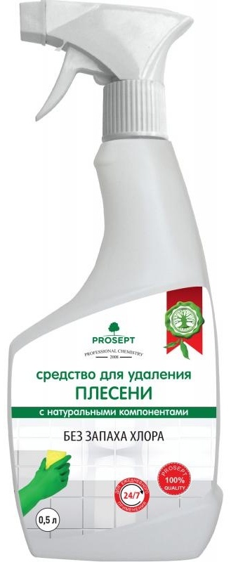 Жидкое средство PROSEPT для удаления плесени 500 мл