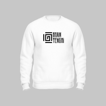 Свитшот Black and White белый