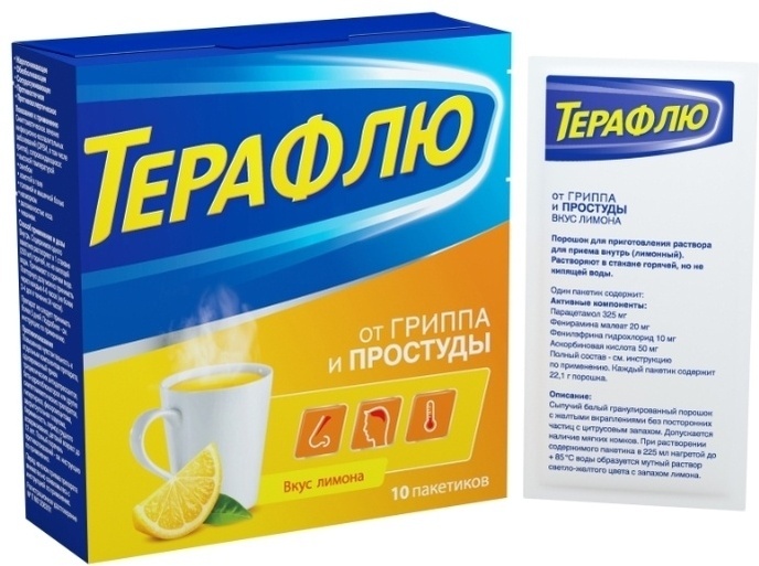 ТераФлю саше 325 мг 10 шт