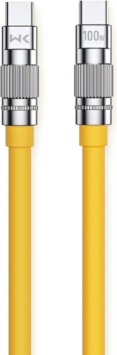Кабель WEKOME USB TypeC (M), 1.2 м, WDC-188 желтый