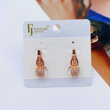 Серьги Fallon Jewelry бижутерный сплав, ювелирный сплав, медицинское золото, кристалл