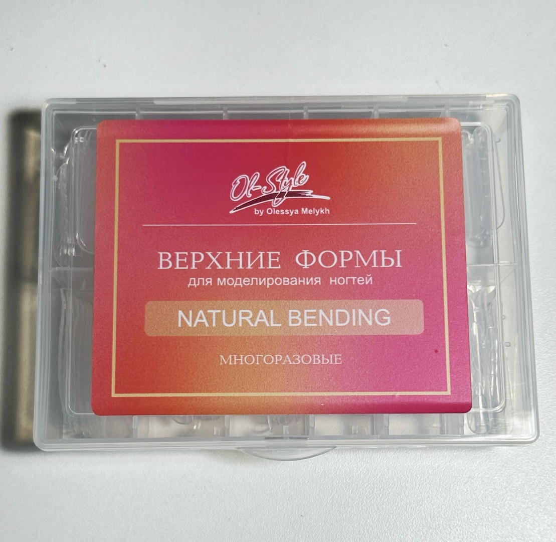 Ol Style верхние формы квадрат, натуральный изгиб 120 шт