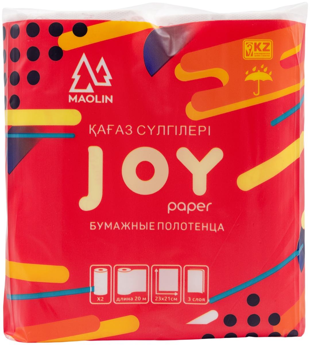 Бумажные полотенца Maolin JOY 2 шт