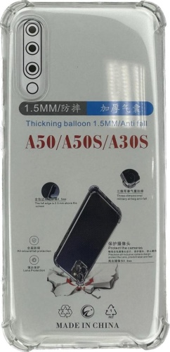 Чехол для Samsung Galaxy A30s, Galaxy A50, Galaxy A50s прозрачный