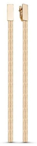 Серьги kari jewelry 098092O0 вес 4.29 г серебро, без вставок