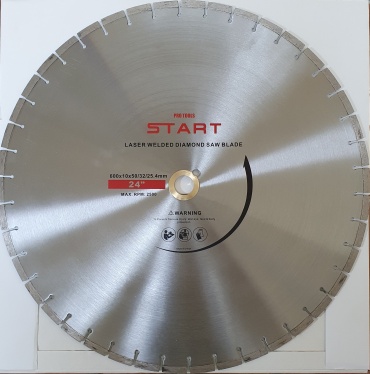Диск отрезной алмазный 600x50х10 мм, START RPTD00939