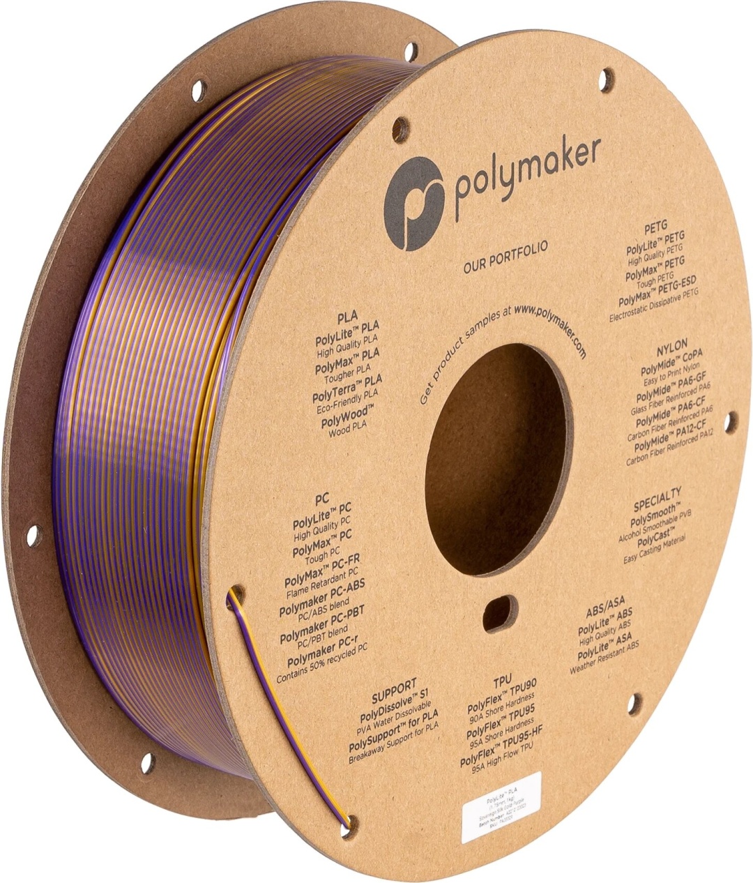 Купить Пластик для 3D-печати Polymaker PA03029 PLA Dual Silk ...