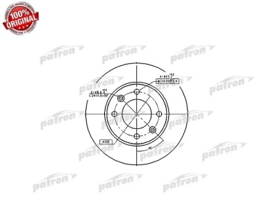 Диски PATRON задние PBD4185