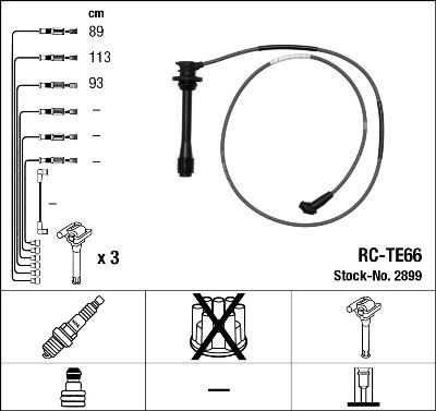 Свечные провода NGK 2899