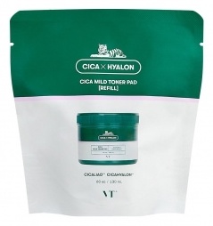 VT Cosmetics тонер Cica Mild Refill 60 шт