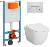 VitrA унитаз с инсталляцией 9873B003-7201, санфарфор