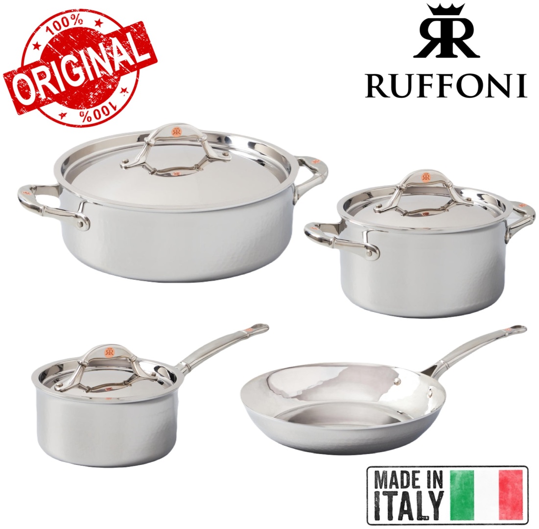 RUFFONI набор посуды Italy Handcrafted 3-Ply Symphonia Prima 7 в 1