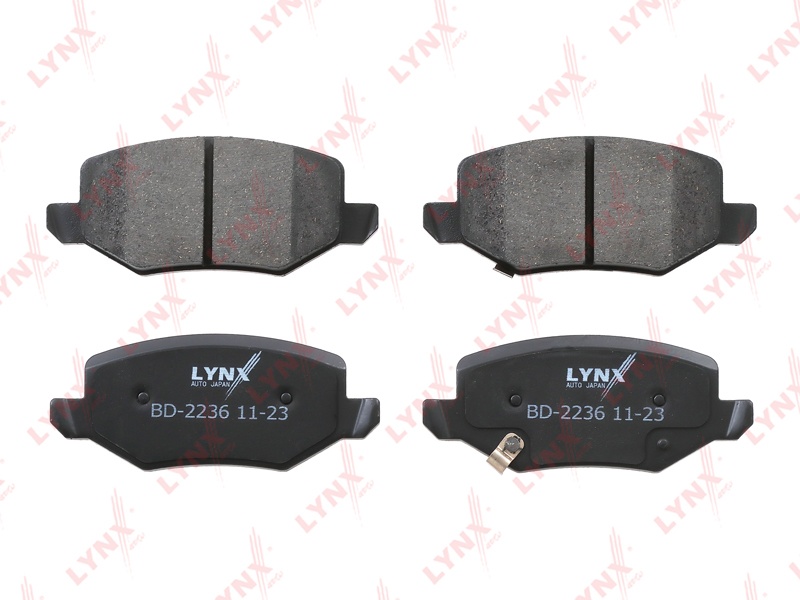 Колодки LYNXauto задние BD2236 4 шт