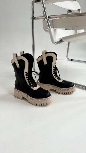 Ботинки Истерика shoes черный, бежевый