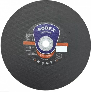 Диск отрезной по металлу 350x25.4х3 мм, Rodex SRIM350