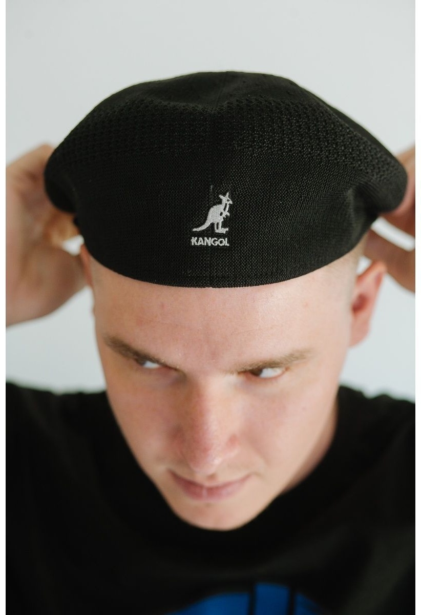 Купить Кепка Kangol Кепка Kangol 504 Tropic Ventair черная размер 54 ...