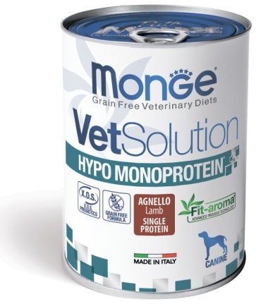 Monge VetSolution Hypo Monoprotein ягненок 400 г 1 шт