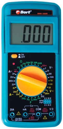 Bort мультиметр BMM-1000N, цифровой