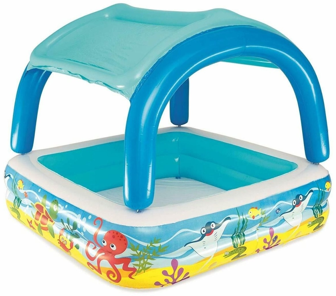 Бассейн надувной Bestway Canopy 52192, 140x140x114 см
