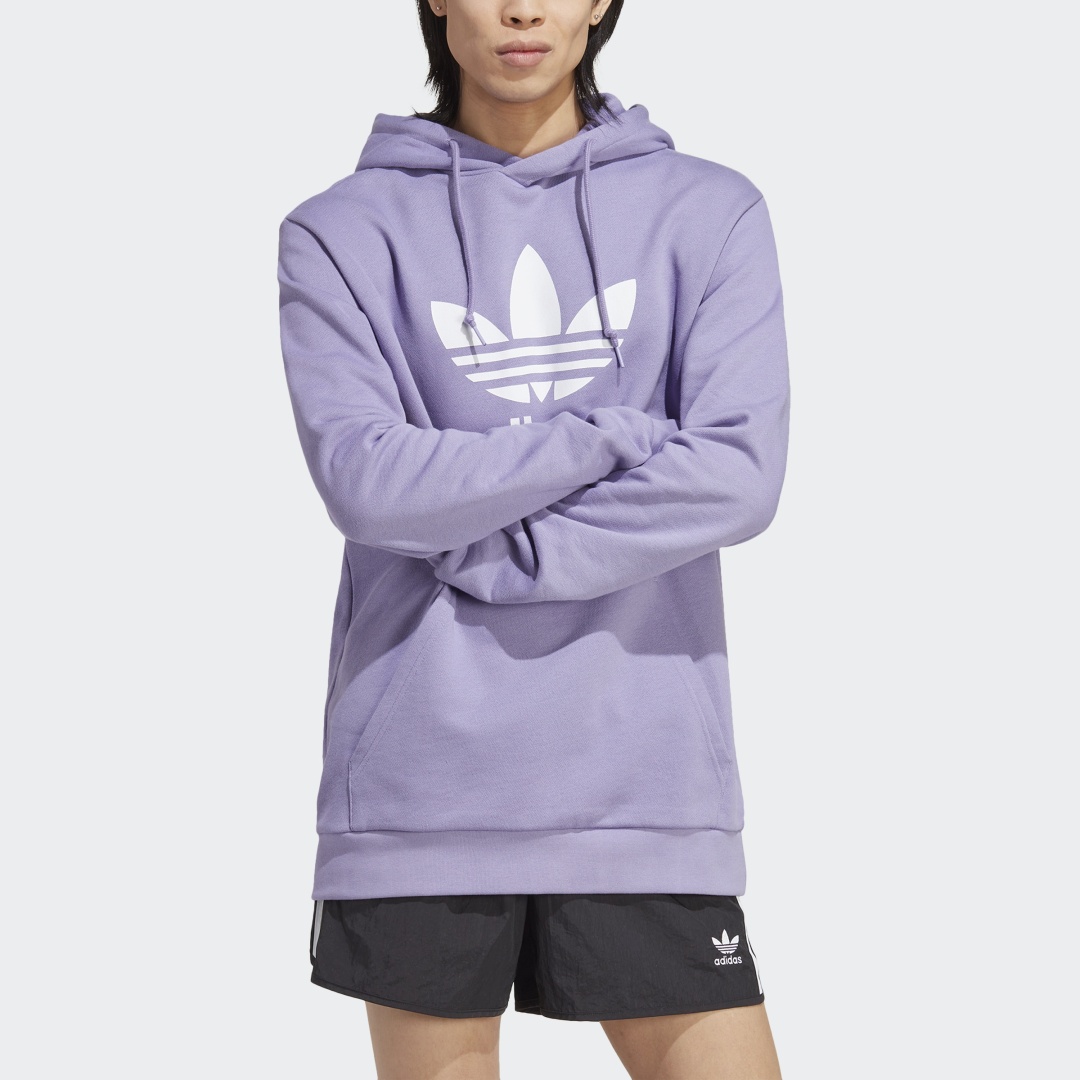 Худи adidas фиолетовый