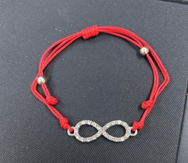 Fashion Jewelry длина 24 см текстиль, стекло
