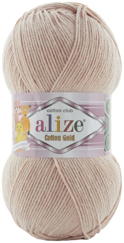 Моток Alize Cotton Gold 314 кофейная пенка 330 м 100 г