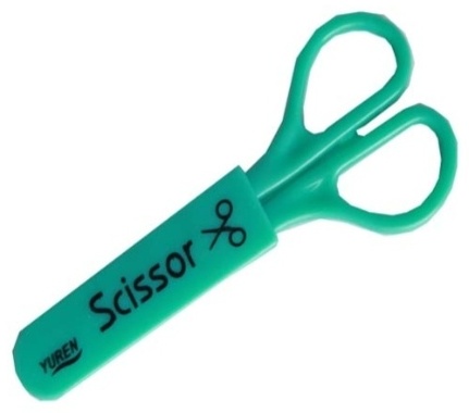 Ножницы SCISSOR 1K1224, зеленый