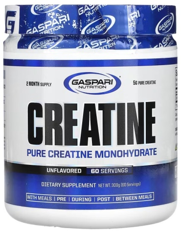 Креатин Gaspari Nutrition Pure Monohydrate нейтральный 300 г