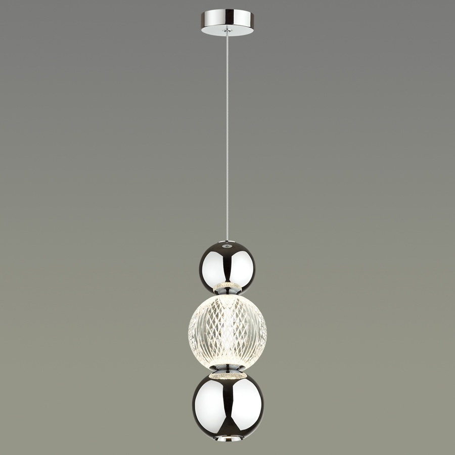 Люстра подвесная Odeon Light LED, кол-во ламп: 1 шт