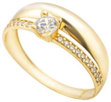 Global Gold LT01KSK175 вес 5.18 г золото, фианит
