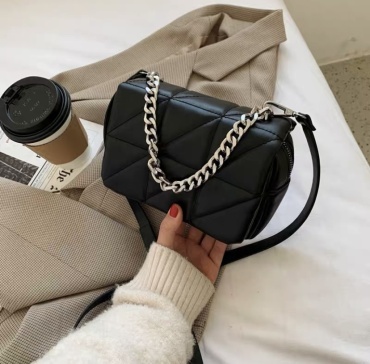 Сумка кросс-боди Omg shop искусственная кожа черный